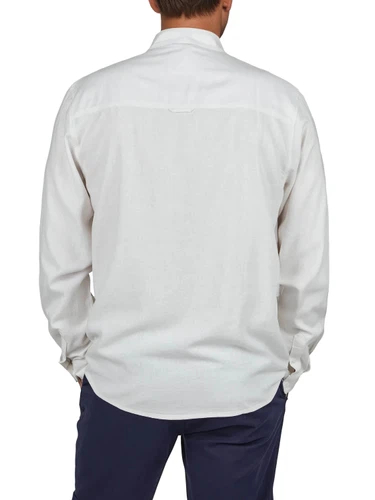 DENIMFY Leinenhemd Herren Langarm Regular Fit DFJesper