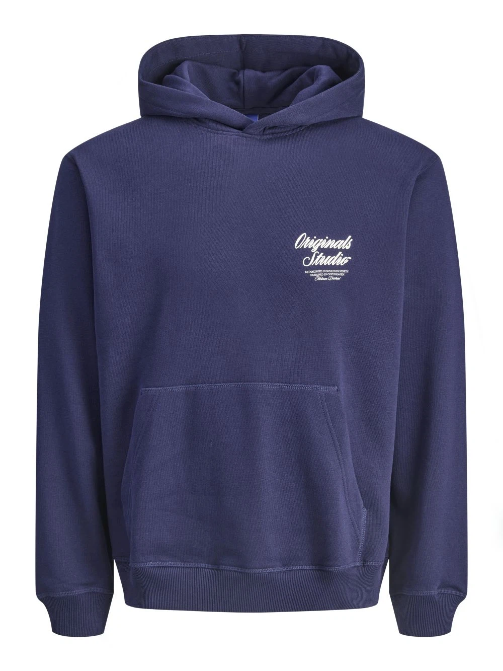 Jack & Jones Herren Hoodie Kapuzenpullover JORNORREBRO TYPO BACK SWEAT HOOD - Relaxed Fit