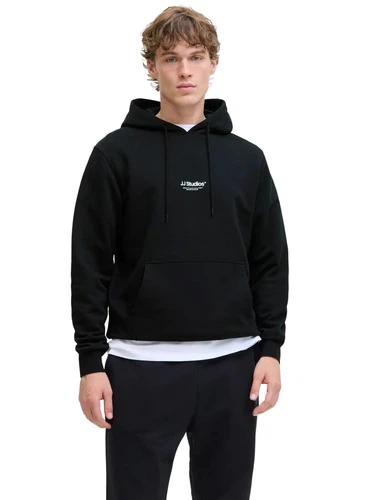 Jack & Jones Herren Hoodie Kapuzenpullover JJESOHO SWEAT HOOD - Relaxed Fit