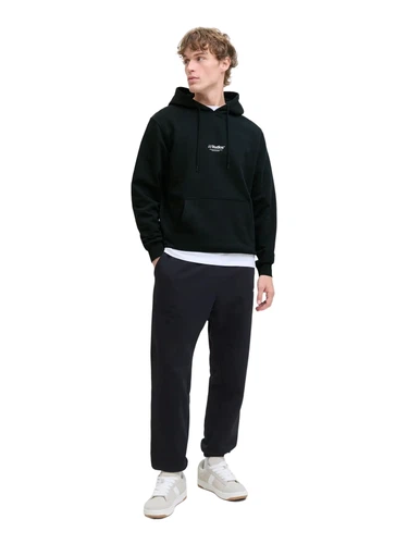 Jack & Jones Herren Hoodie Kapuzenpullover JJESOHO SWEAT HOOD - Relaxed Fit