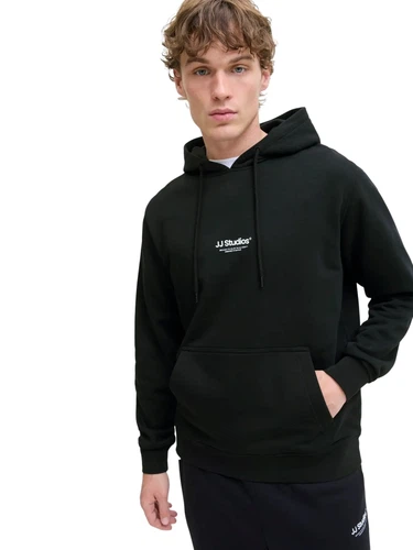 Jack & Jones Herren Hoodie Kapuzenpullover JJESOHO SWEAT HOOD - Relaxed Fit