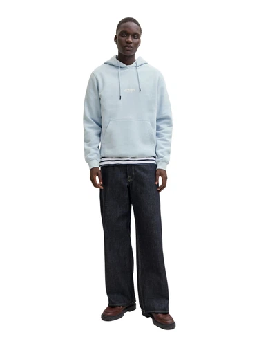 Jack & Jones Herren Hoodie Kapuzenpullover JJESOHO SWEAT HOOD - Relaxed Fit