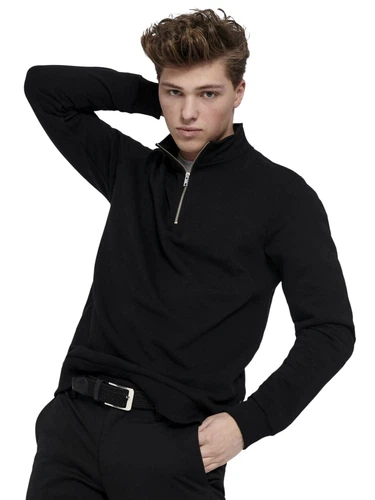Only & Sons Herren Pullover ONSCERES HALF ZIP SWEAT - Regular Fit
