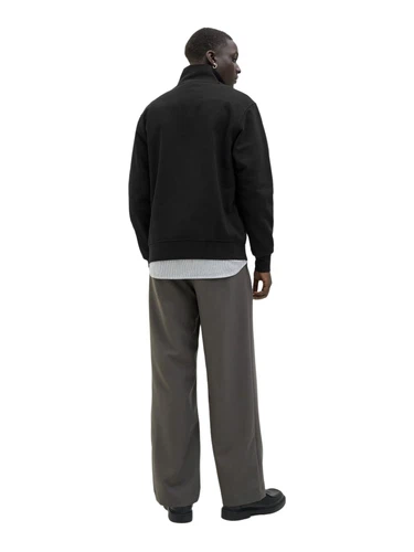 Jack & Jones Herren Sweatshirt JJESOHO SWEAT QUARTER ZIP - Relaxed Fit