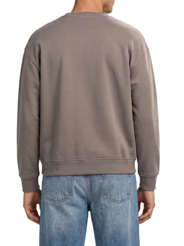 DENIMFY Pullover Herren Oversize Fit mit Druck DFKeno
