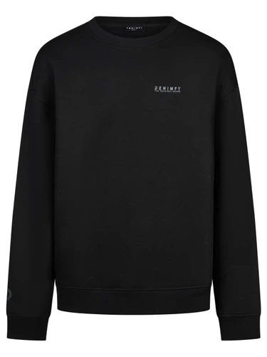 DENIMFY Pullover Herren Oversize Fit mit Druck DFKeno