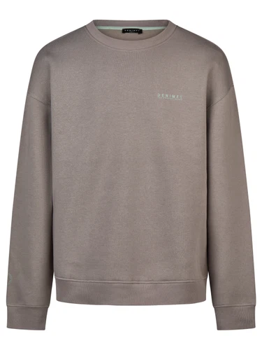 DENIMFY Pullover Herren Oversize Fit mit Druck DFKeno