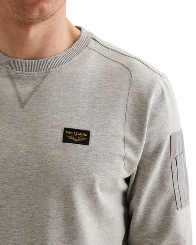 PME-Legend Herren Sweatshirt CREWNECK AMERICAN CLASSIC - Regular Fit