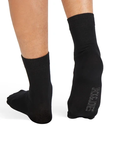 Jack & Jones Regular Classic Socken Herren Schwarz One Size JACJENS SOCKS 12er/18er Pack