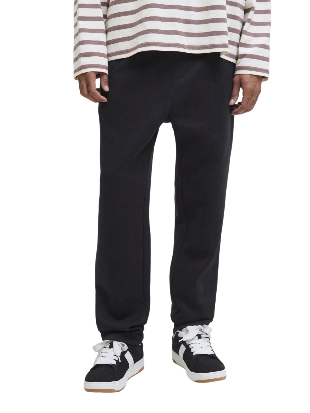 Jack & Jones Herren Jogginghose JPSTKANE BRADLEY UNCUFFED SWT PANTS - Relaxed Fit