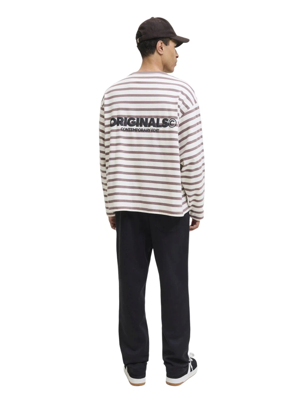 Jack & Jones Herren Jogginghose JPSTKANE BRADLEY UNCUFFED SWT PANTS - Relaxed Fit