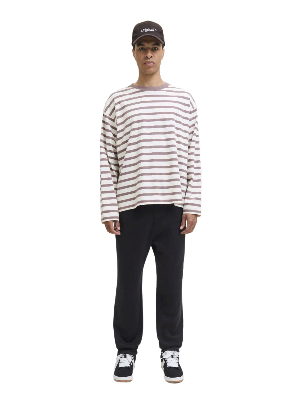 Jack & Jones Herren Jogginghose JPSTKANE BRADLEY UNCUFFED SWT PANTS - Relaxed Fit