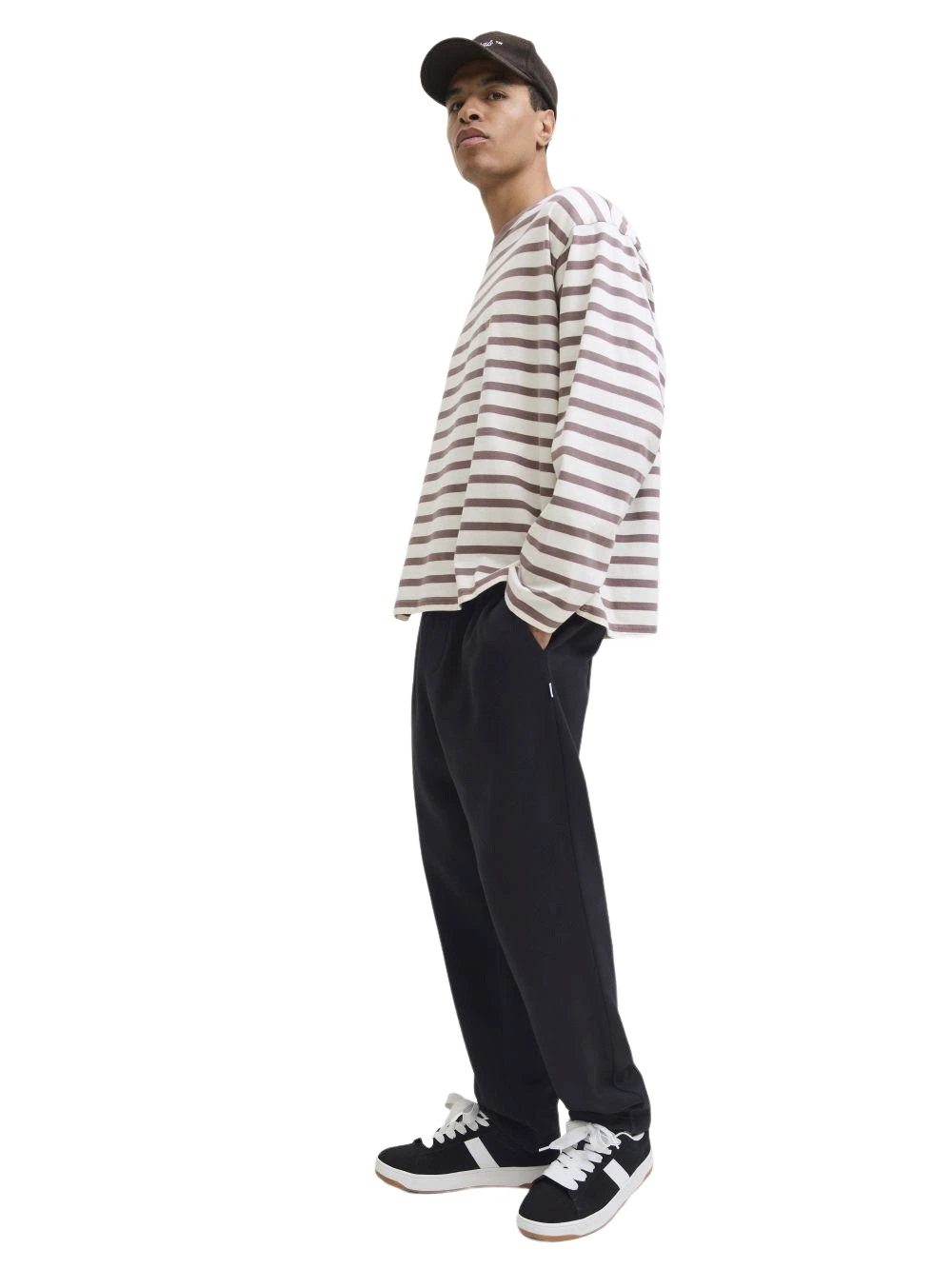 Jack & Jones Herren Jogginghose JPSTKANE BRADLEY UNCUFFED SWT PANTS - Relaxed Fit