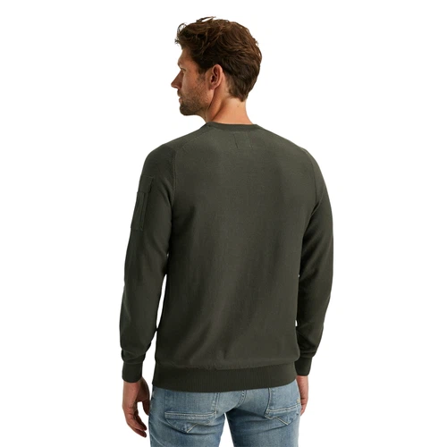 PME Legend Herren Rundhals Pullover R-NECK AMERICAN CLASSIC - Regular Fit