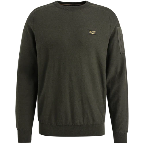 PME Legend Herren Rundhals Pullover R-NECK AMERICAN CLASSIC - Regular Fit