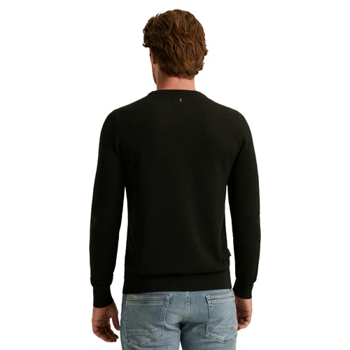 PME Legend Herren Rundhals Pullover R-NECK COTTON MODAL - Regular Fit