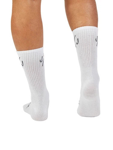 Jack & Jones Tennissocken Herren Schwarz Weiß One Size JACDIRECT TENNIS SOCK 20er Pack