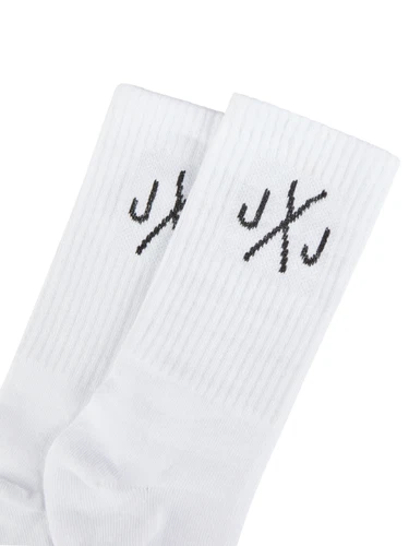 Jack & Jones Tennissocken Herren Schwarz Weiß One Size JACDIRECT TENNIS SOCK 20er Pack