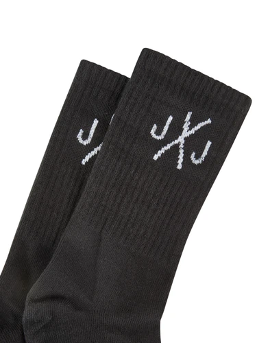 Jack & Jones Tennissocken Herren Schwarz Weiß One Size JACDIRECT TENNIS SOCK 20er Pack