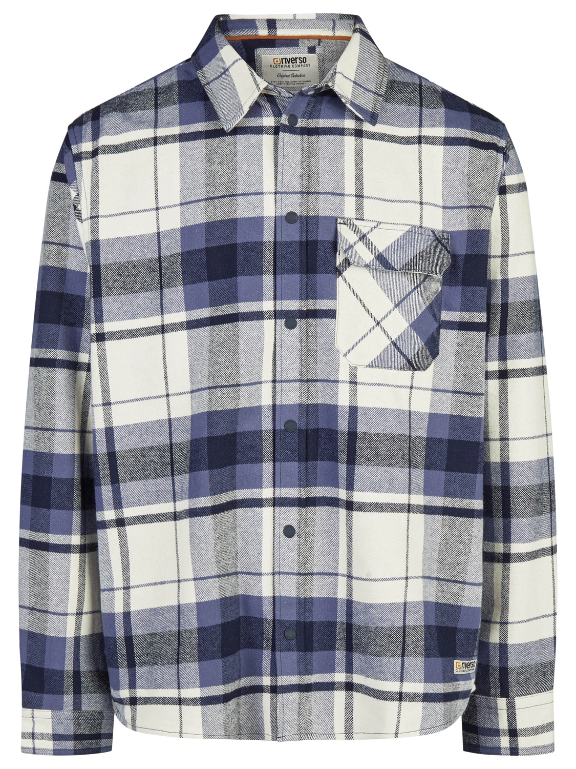 riverso Overshirt Herren langarm Hemd Regular Fit RIVVincent