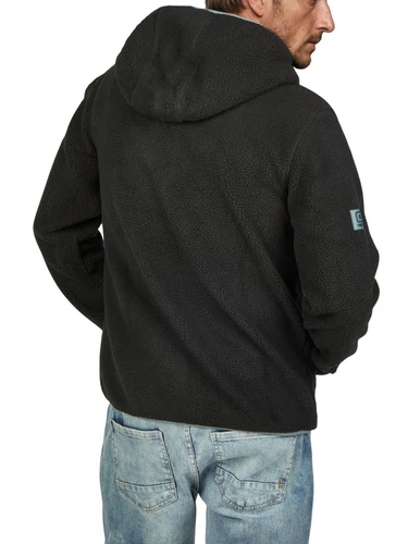 riverso Fleecejacke Herren mit Kapuze Regular Fit RIVLennox