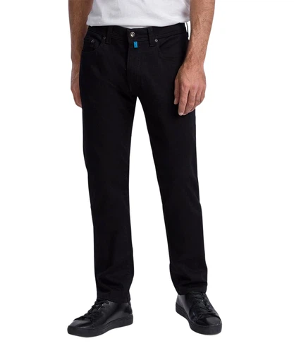 Pierre Cardin Herren Jeans LYON TAPERED - Mid Waist - Tapered Fit - Schwarz Blau
