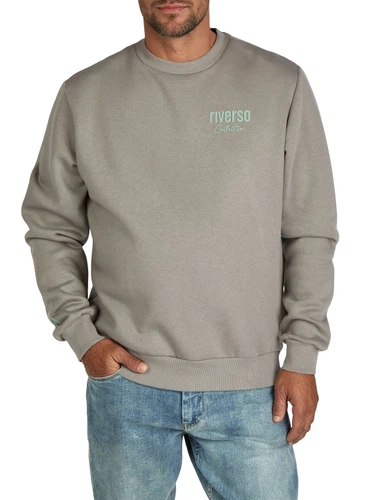 riverso Pullover Herren mit Druck RIVJamie Regular Fit