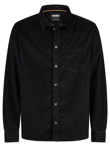 riverso Cordhemd Herren Langarm Regular Fit RIVMorten