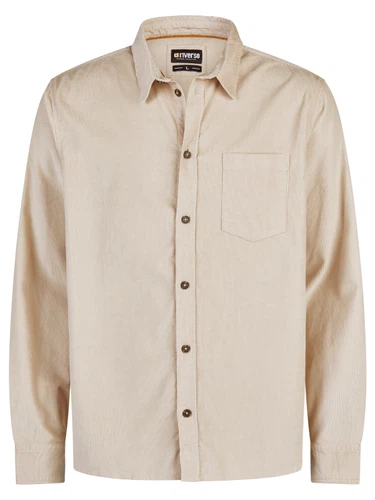riverso Cordhemd Herren Langarm Regular Fit RIVMorten