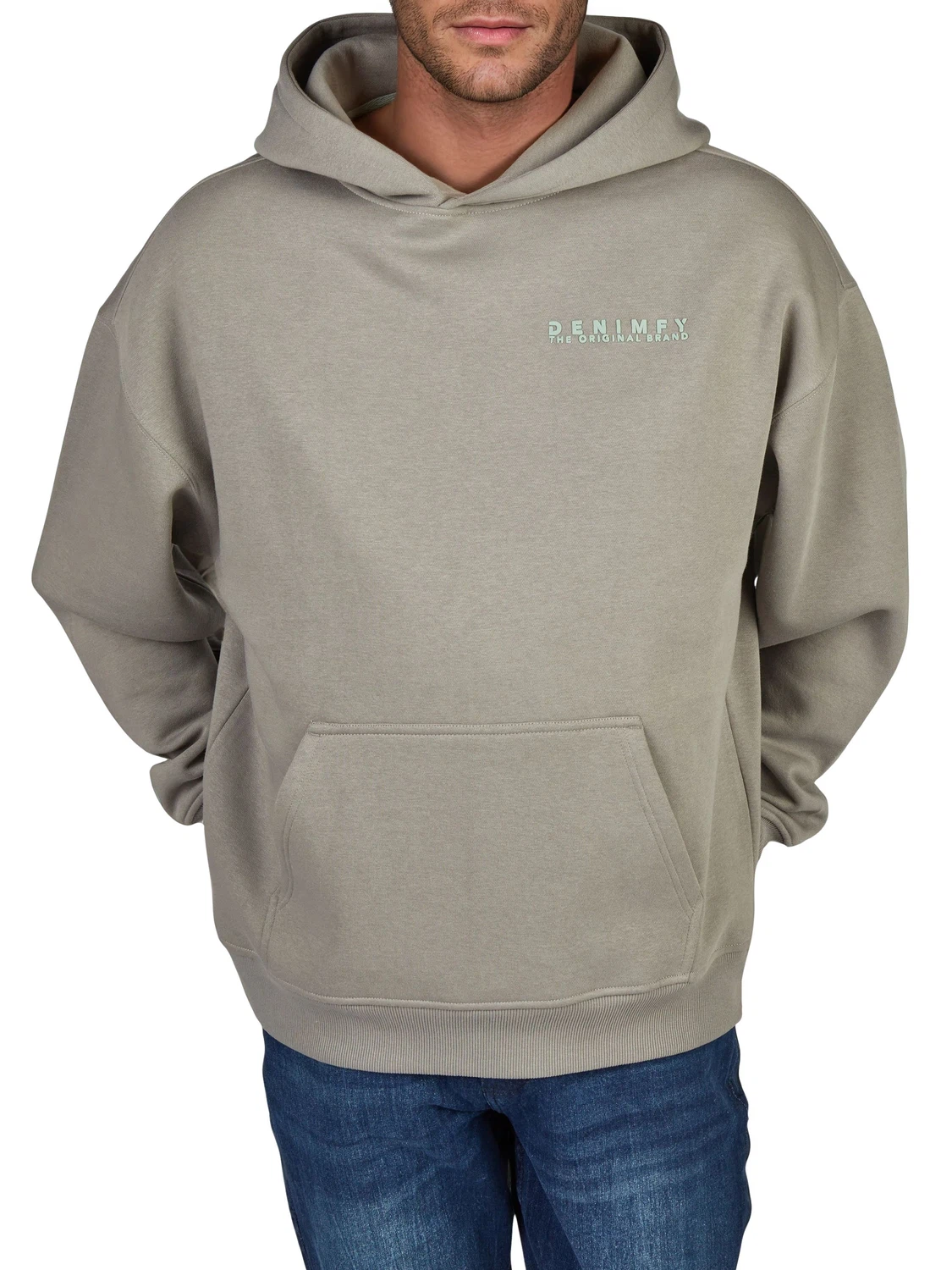 DENIMFY Hoodie Herren Oversize mit Druck DFMaxim
