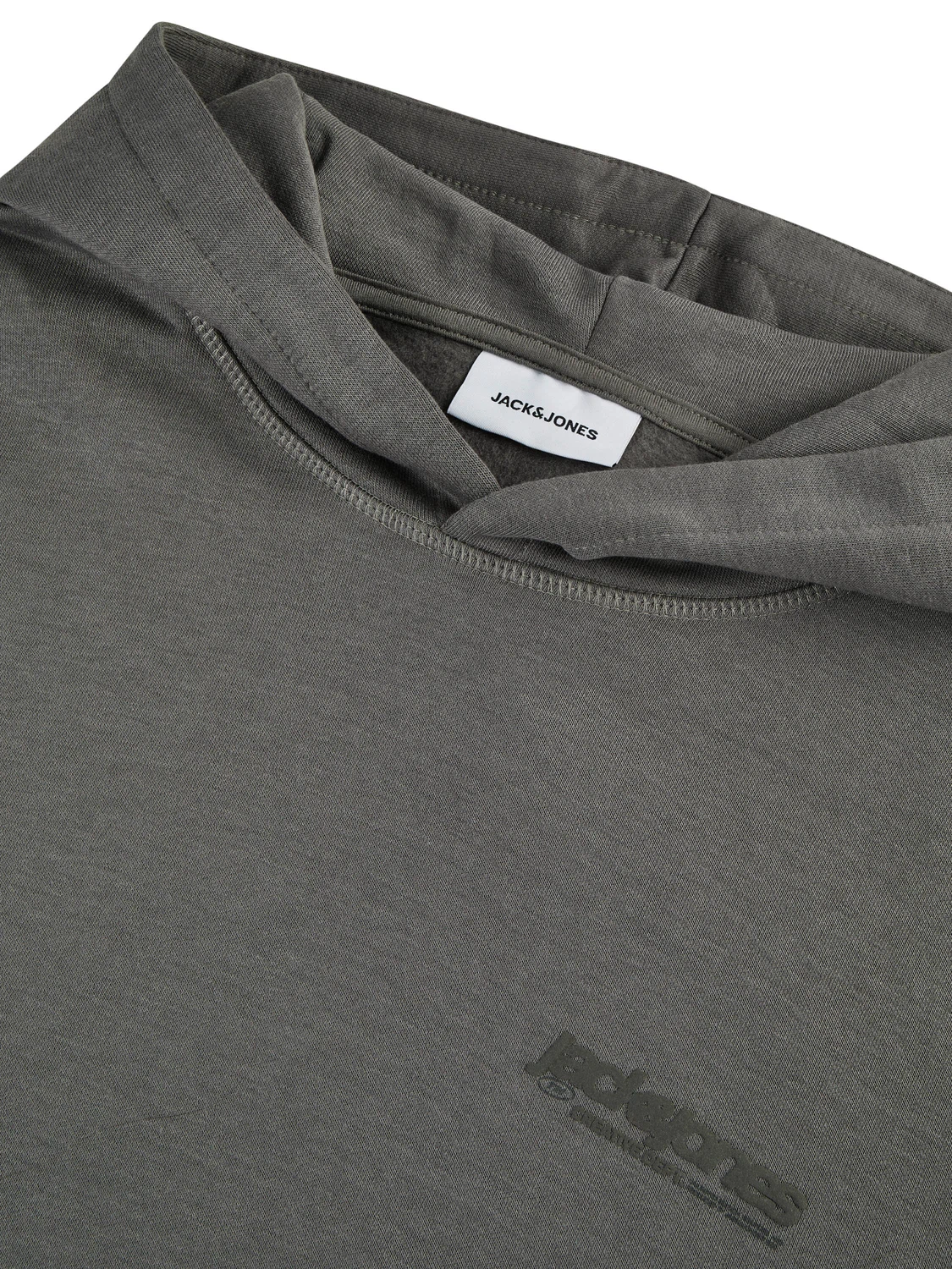 Jack & Jones Hoodie Herren Relaxed Fit mit Print JWHINTERLUDE SWEAT HOOD