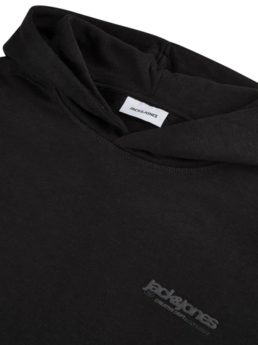 Jack & Jones Hoodie Herren Relaxed Fit mit Print JWHINTERLUDE SWEAT HOOD