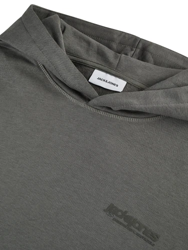 Jack & Jones Hoodie Herren Relaxed Fit mit Print JWHINTERLUDE SWEAT HOOD