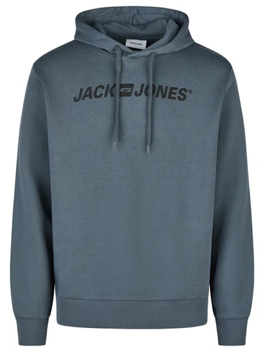 Jack & Jones Hoodie Herren mit Druck JJMORTY Regular Fit