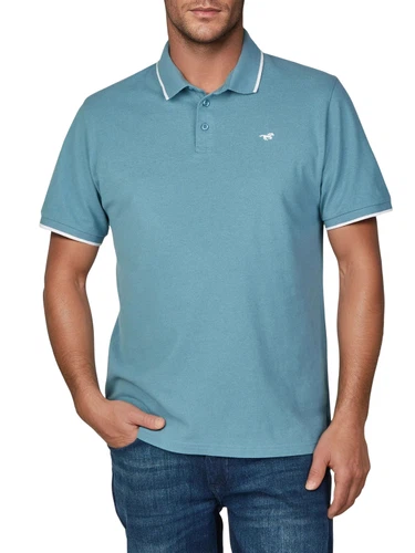 Mustang Poloshirt Herren Kurzarm 3er Pack Pablo Regular Fit