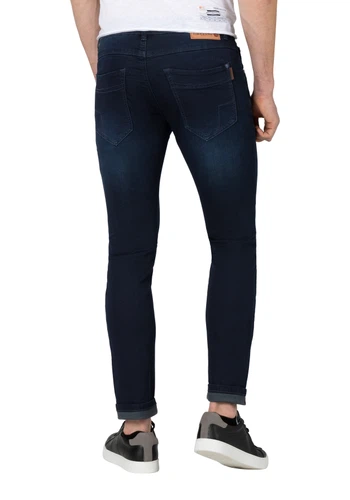 TIMEZONE Herren Jeans SLIM SCOTTTZ - Mid Waist - Slim Fit - Blau