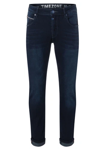 TIMEZONE Herren Jeans SLIM SCOTTTZ - Mid Waist - Slim Fit - Blau