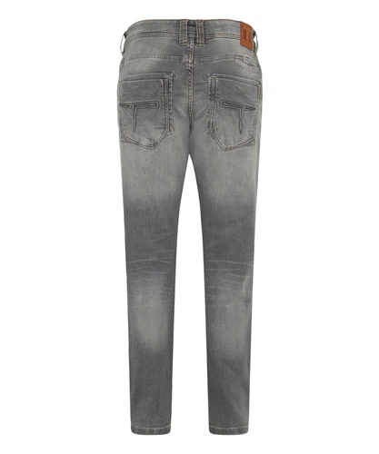 Timezone Herren Jeans REGULAR GERRITTZ - Mid Waist - Regular Fit - Blau Grau