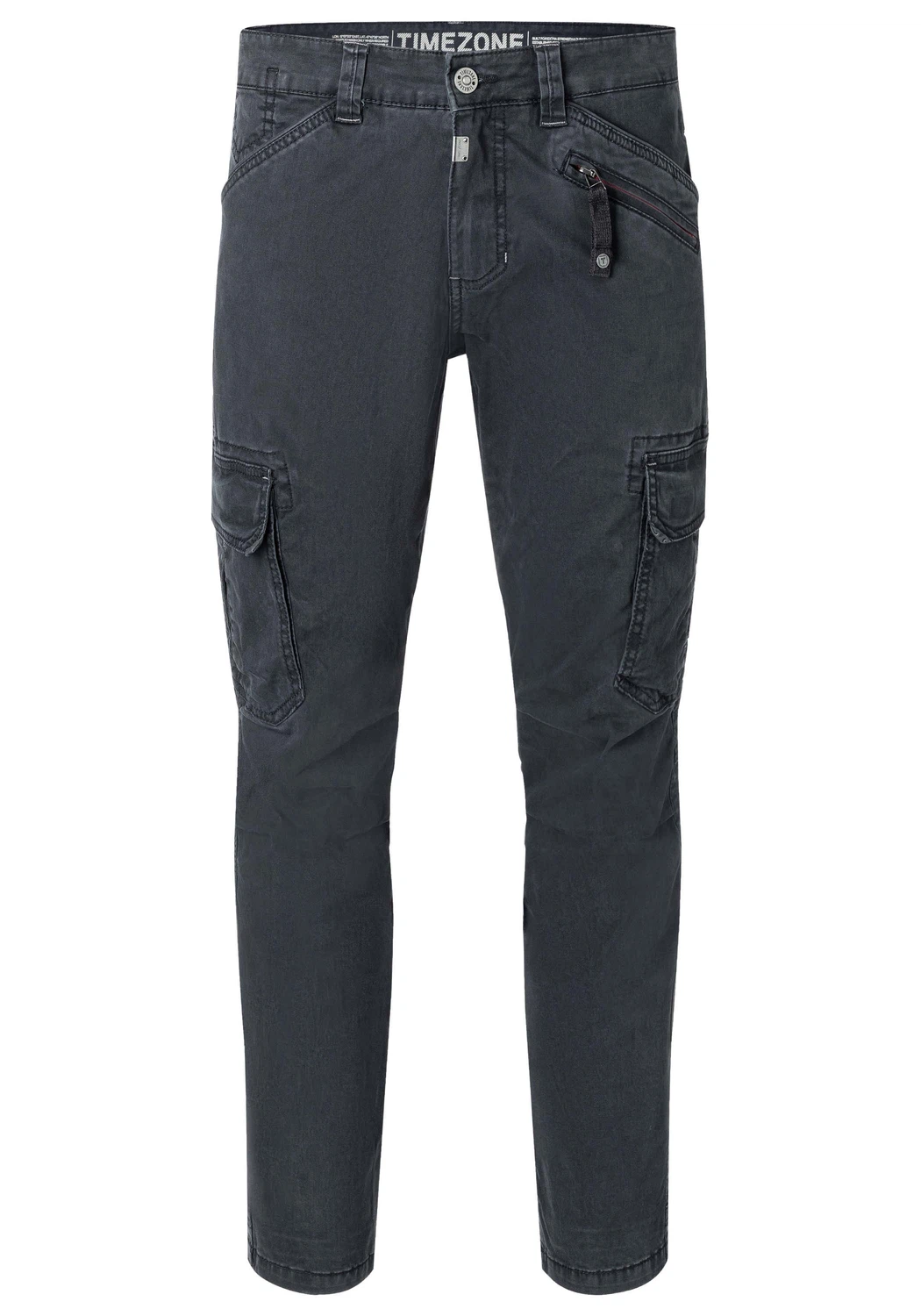TIMEZONE Herren Cargo Hose REGULAR BENTZ - Regular Fit - Grau Blau