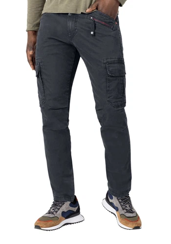 TIMEZONE  Herren Cargo Hose REGULAR BENTZ - Regular Fit - Grau Blau