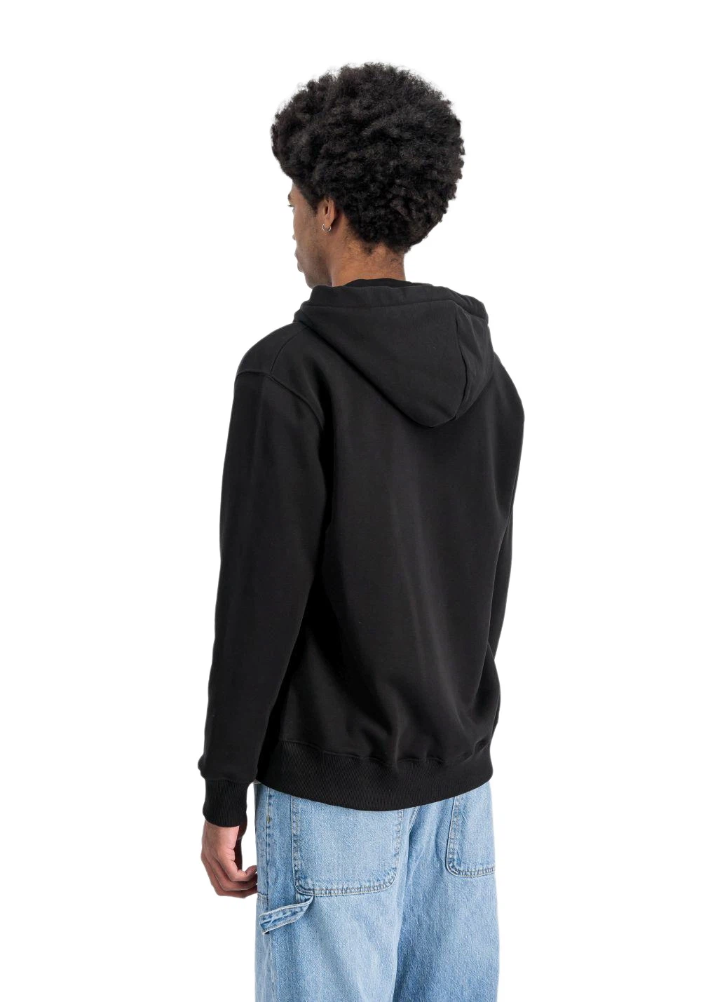 Alpha Industries Herren Zip Hoodie Kapuzenpullover BASIC SMALL LOGO - Regular Fit