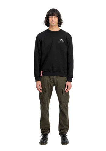 Alpha Industries Herren Sweatshirt BASIC SMALL LOGO - Regular Fit