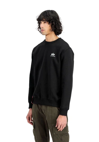 Alpha Industries Herren Sweatshirt BASIC SMALL LOGO - Regular Fit