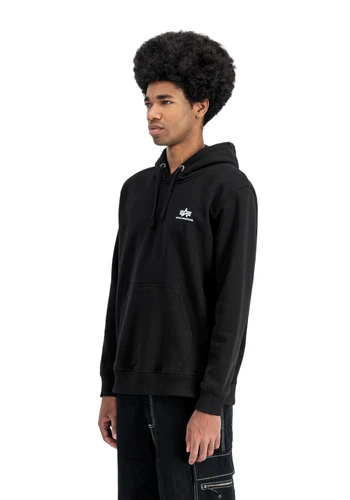 Alpha Industries Herren Hoodie Kapuzenpullover BASIC SMALL LOGO - Regular Fit