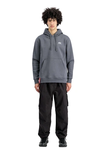 Alpha Industries Herren Hoodie Kapuzenpullover BASIC SMALL LOGO - Regular Fit