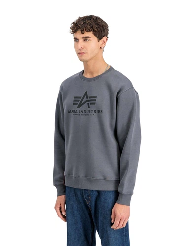 Alpha Industries Herren Sweatshirt BASIC BIG LOGO - Regular Fit
