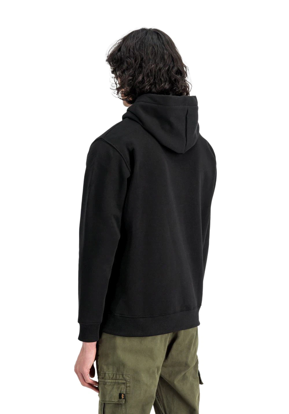 Alpha Industries Herren Hoodie Kapuzenpullover BASIC BIG LOGO - Regular Fit