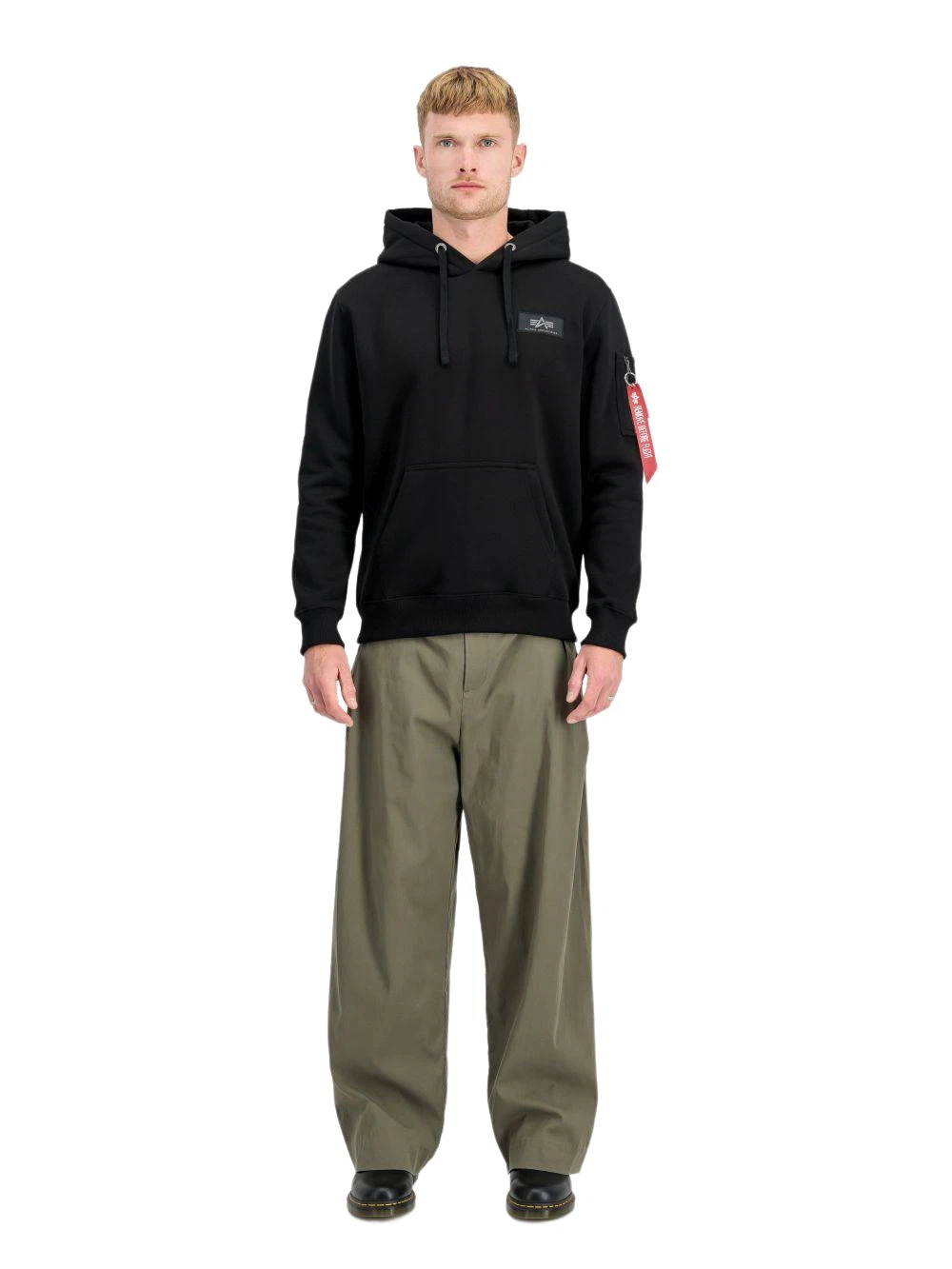 Alpha Industries Herren Hoodie Kapuzenpullover BACKPRINT - Regular Fit