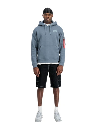 Alpha Industries Herren Hoodie Kapuzenpullover BACKPRINT - Regular Fit