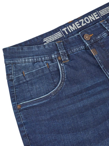 Timezone Jeans Shorts Herren Stretch Kurz Slim Fit StevieTZ
